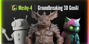 Meshy-4 brings sci-fi level AI to 3D modeling and design